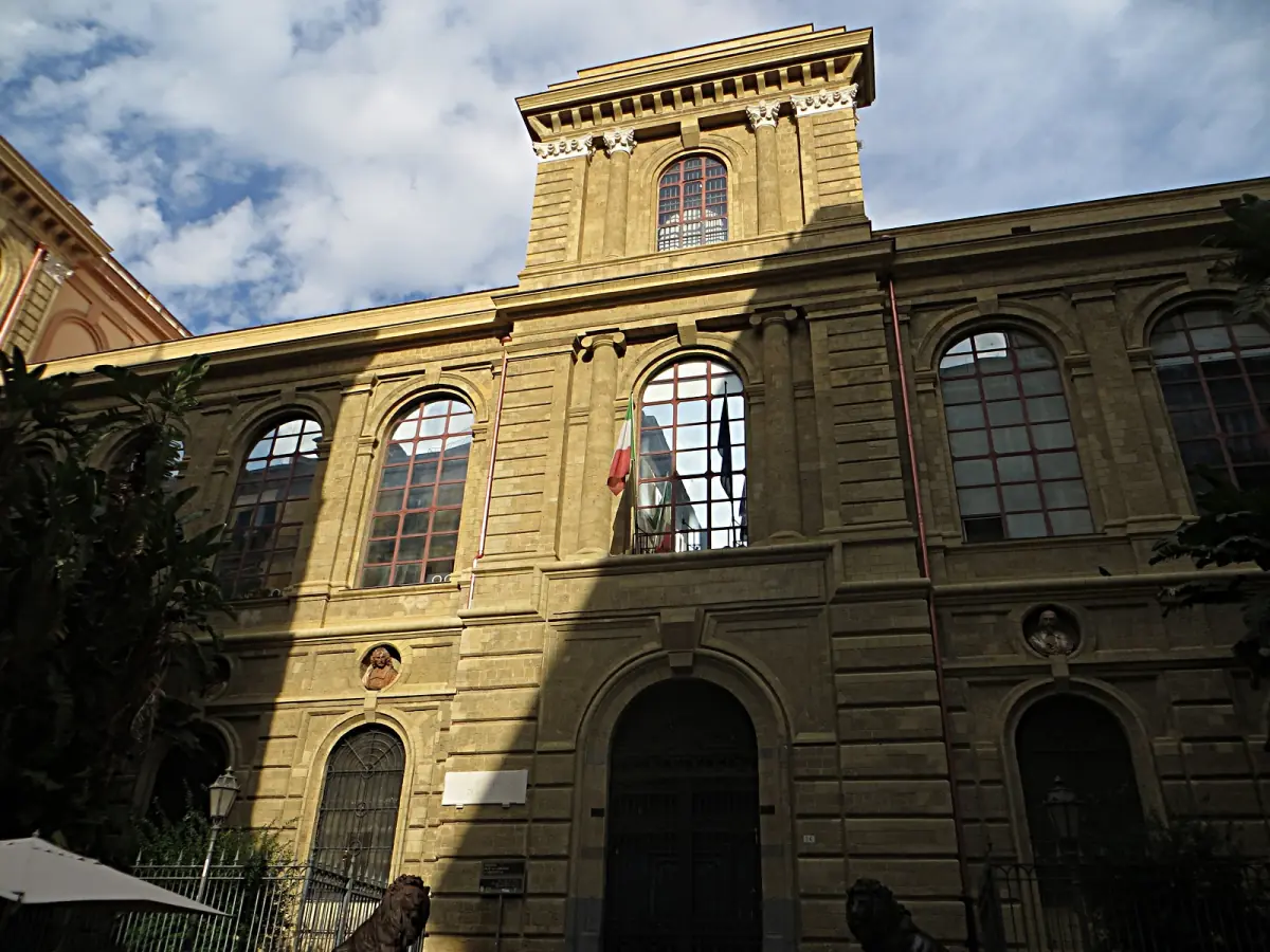The plaster cast gallery of the Accademia