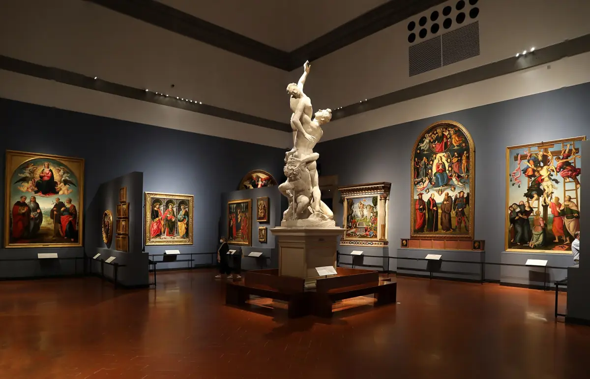 The Hall of the Colossus in the Accademia
