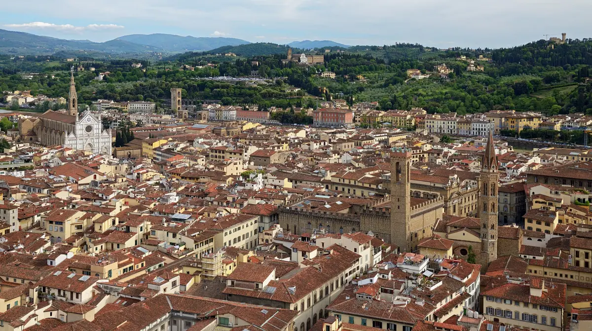 Piazza della Signoria from above